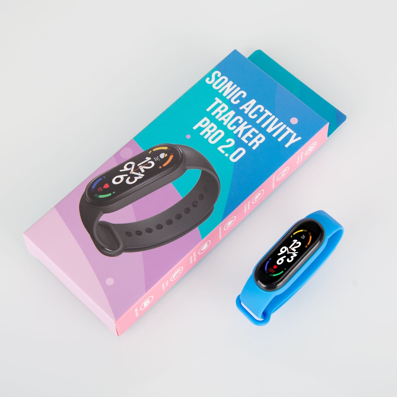 Kids Sonic FitBit Activity Tracker 2.0 (For Kids & Adults)